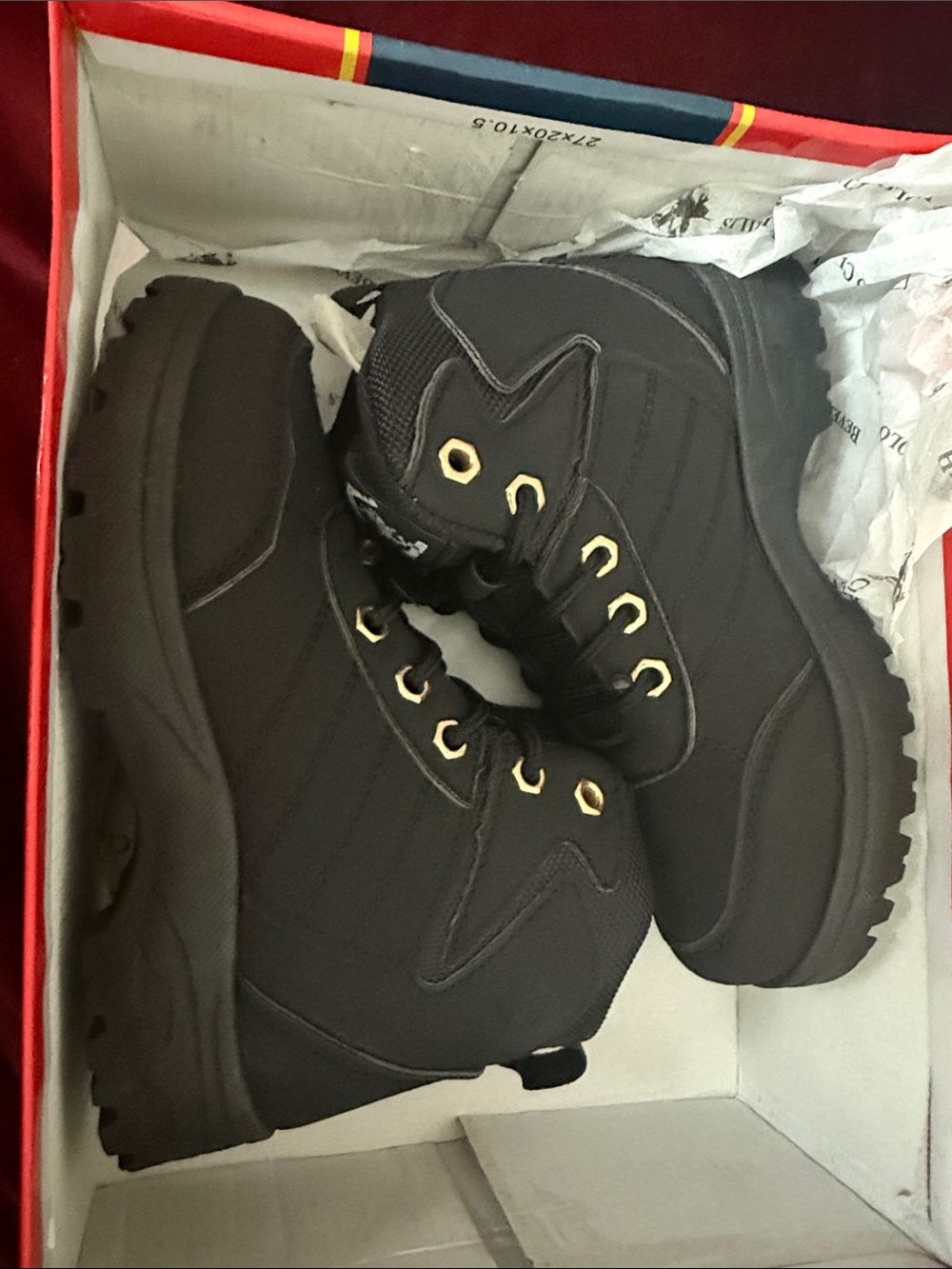 NIB Beverly Hills Polo Club Hiker Boots, Size: 12 Toddler/Kids